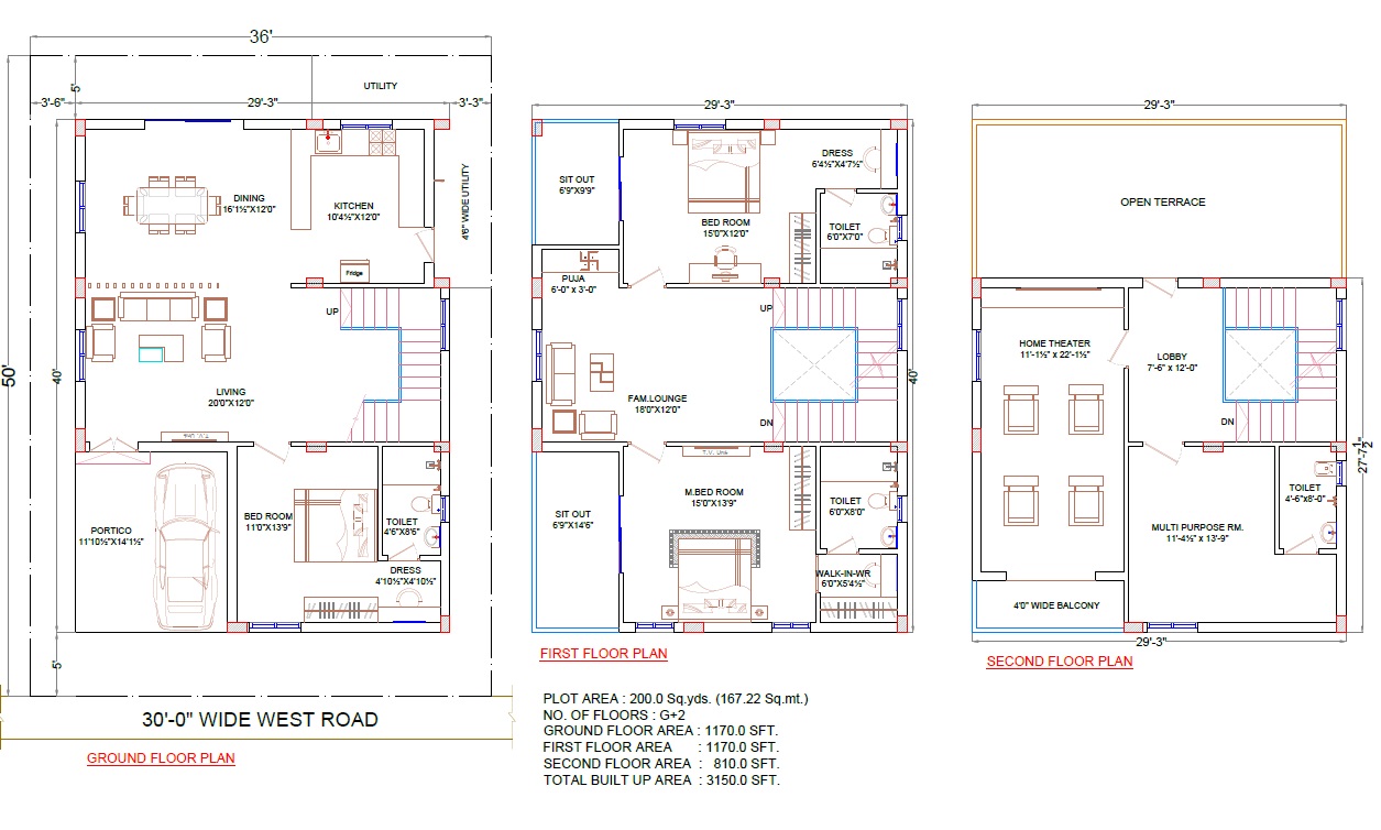 APR Praveens Golden Leaf Floor Plans - Toroor, Hyderabad