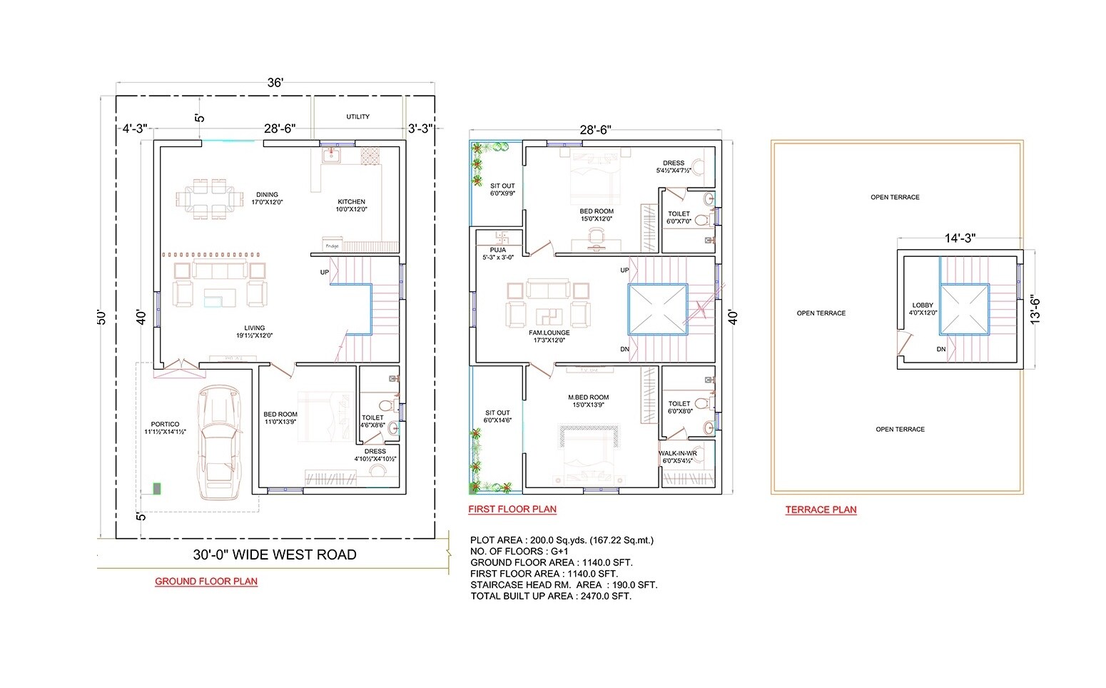 3 BHK 2470 Sq. Ft. Villa