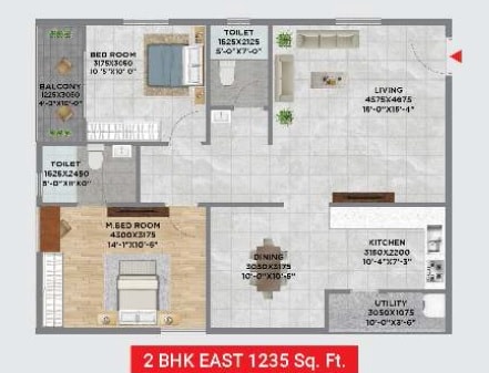 Other, arr-avencia 2 Bedroom 1235 Sq.Ft. Apartment In Bachupally Hyderabad 8998626