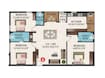 AS Mayfair Luxury Apartment 3 BHK Layout