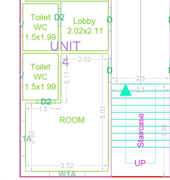 640 Sq. Ft. Studio