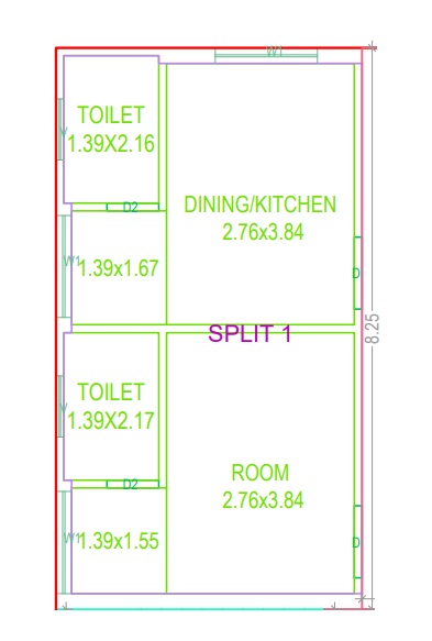 560 Sq. Ft. Studio in Assetgain The Wave