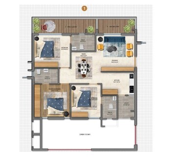 3 BHK Apartment at Aura Vidha, Kondapur – for Sale