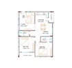 Avantika Pushyami 2 BHK Layout