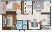 Avighna Vibrant Vidhyut 2 BHK Layout