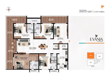  4 BHK Apartment at AVR Evania, Kokapet – for Sale