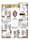 BGR Shweta Pearl 3 BHK Layout