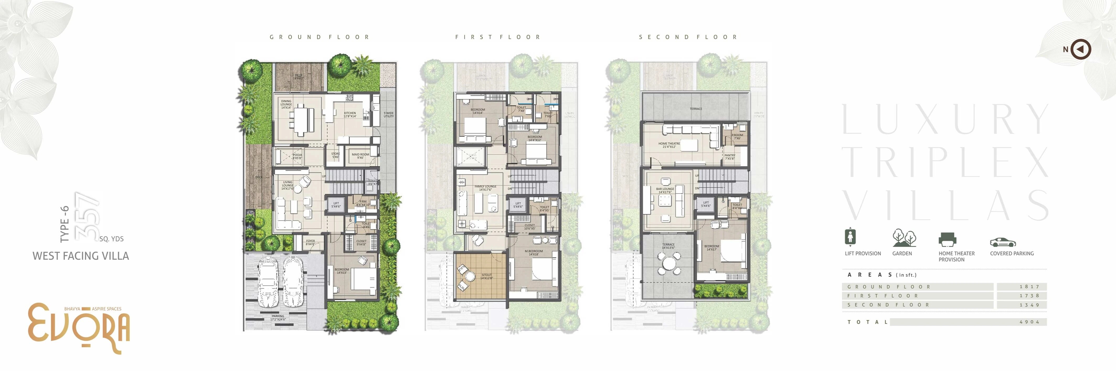 5 BHK 5904 Sq. Ft. Villa