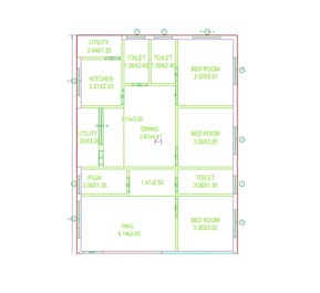 3 BHK 1550 Sq. Ft. Apartment in Bhuvi GMS Classic Avenue