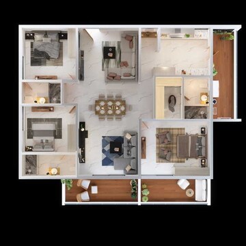  3 BHK Apartment at Candeur Crescent, Serilingampally – for Sale