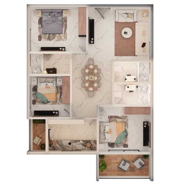  3 BHK Apartment at Candeur Crescent, Serilingampally – for Sale