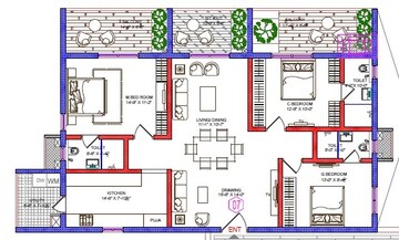  3 BHK Apartment at Candeur Twins, Miyapur – for Sale