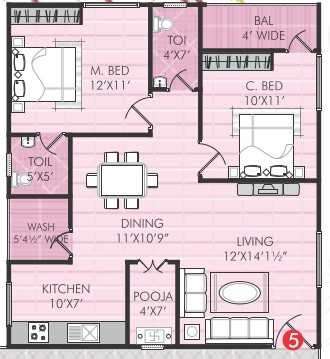 celebrity homes apartment 2 bhk 1017sqft 20232331132354