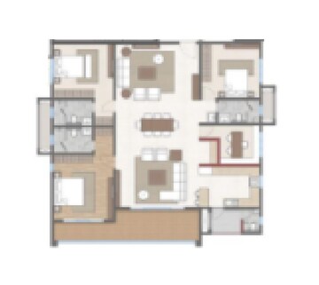  3 BHK Apartment at Cybercity Trevita, Kothaguda – for Sale