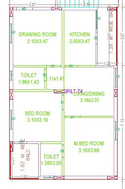 2 BHK 1168 Sq. Ft. Apartment