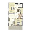 Divine Allura 2 BHK Layout