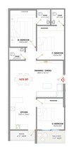 DNS Classic 3 BHK Layout