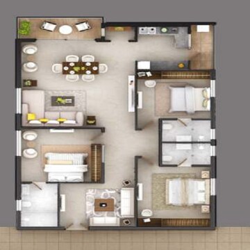  3 BHK Apartment at EIPL Rivera, Narsingi – for Rent