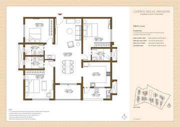  3 BHK Apartment at Godrej Regal Pavilion, Gaganpahad – for Sale
