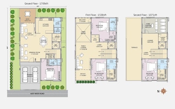 4 BHK Villa at Hallmark County, Osman Nagar – for Sale