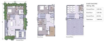  3 BHK Villa at Hallmark Floresta, Patighanpur – for Sale