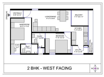  2 BHK Apartment at INCOR Live By Lake, Peeranchuruvu – for Sale
