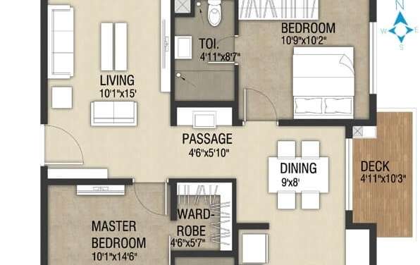 incor one city apartment 2 bhk 1216sqft 20223019153041