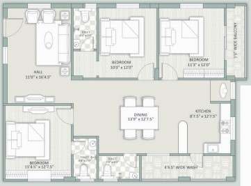 infocity emerald apartment 3 bhk 1595sqft 20212906122945