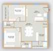 Infocity Eyrie 2 BHK Layout