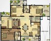 K Raheja Corp Quiescent Heights 3 BHK Layout