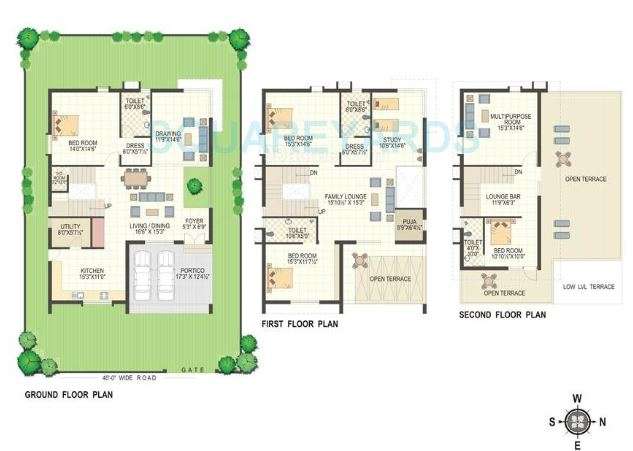 keerthi estates richmond villas aparment 4bhk 5400sqft41