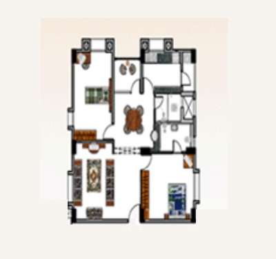 l and t serene county apartment 2 bhk 1175sqft 20234120124122