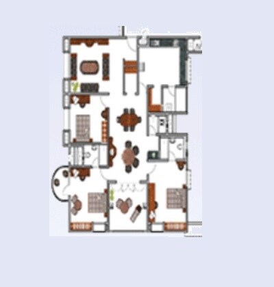 3 BHK 2200 Sq. Ft. Apartment