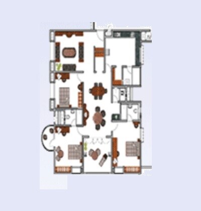 3 BHK 2261 Sq. Ft. Apartment