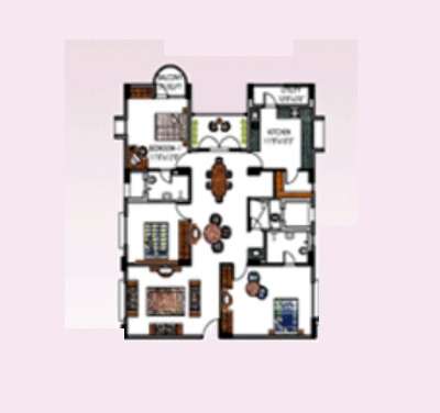 l and t serene county apartment 3 bhk 2267sqft 20234220124220
