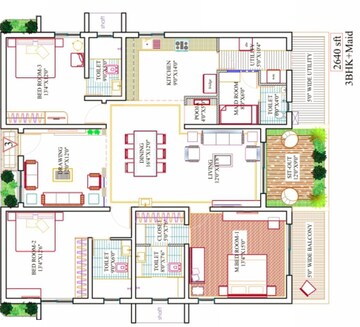  3 BHK Apartment at Lansum Elena, Kokapet – for Sale