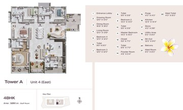  4 BHK Apartment at Lansum Elena, Kokapet – for Sale