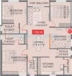 Legend Horizon 3 BHK Layout
