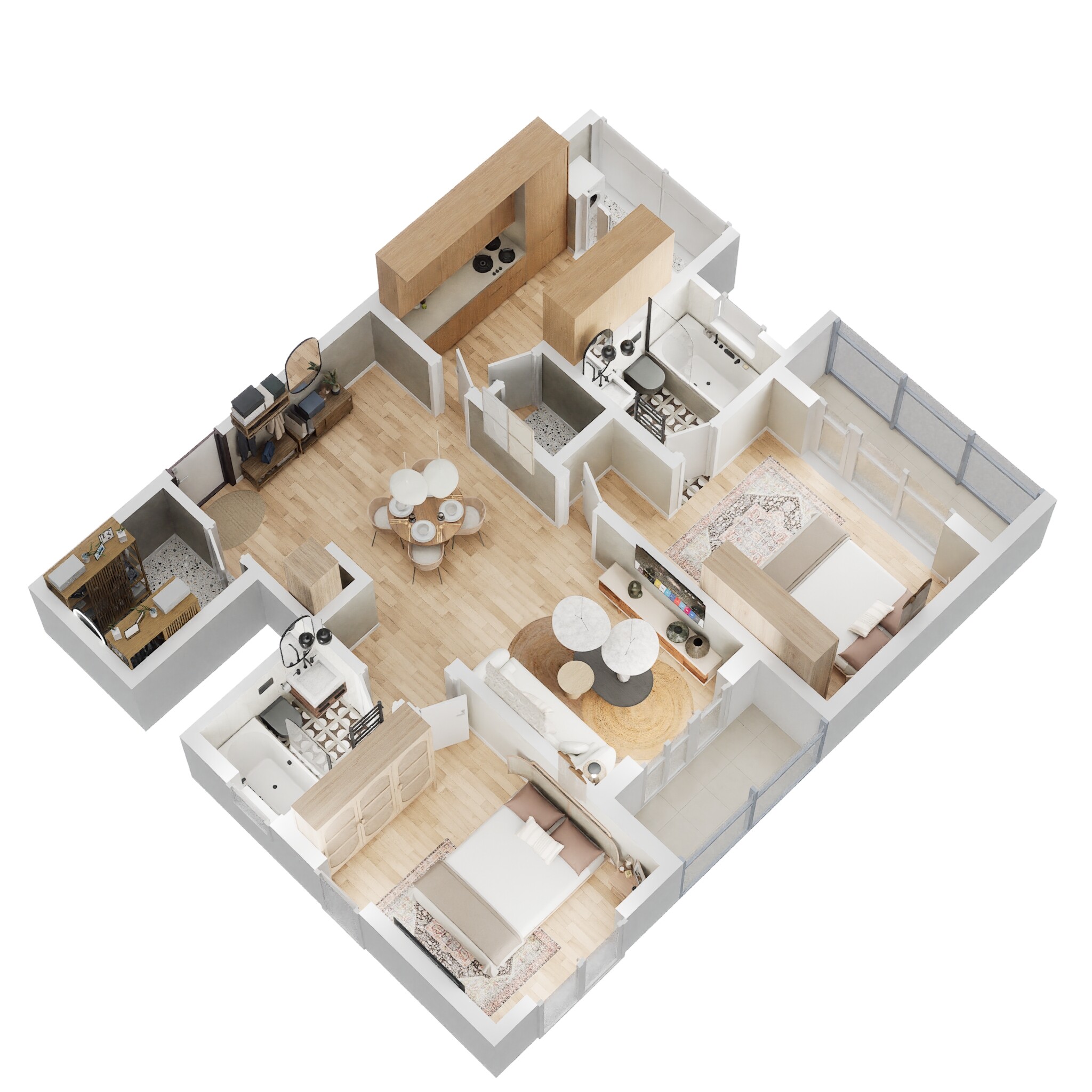 lodha casa paradiso apartment 2bhk 1215sqft1 3d 7457