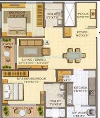 2 BHK Apartment For Resale in Lodha Casa Paradiso Hyderabad Sanath Nagar Hyderabad  8047433