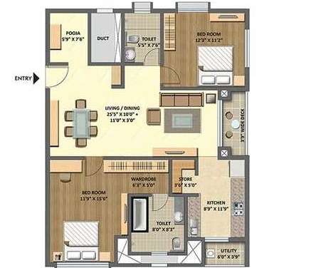 lodha meridian apartment 2bhk 1440sqft 20202619162641
