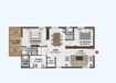 Lotus Grand 2 BHK Layout