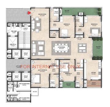  4 BHK Apartment at Mahaveer Crystal Garden, Attapur – for Sale