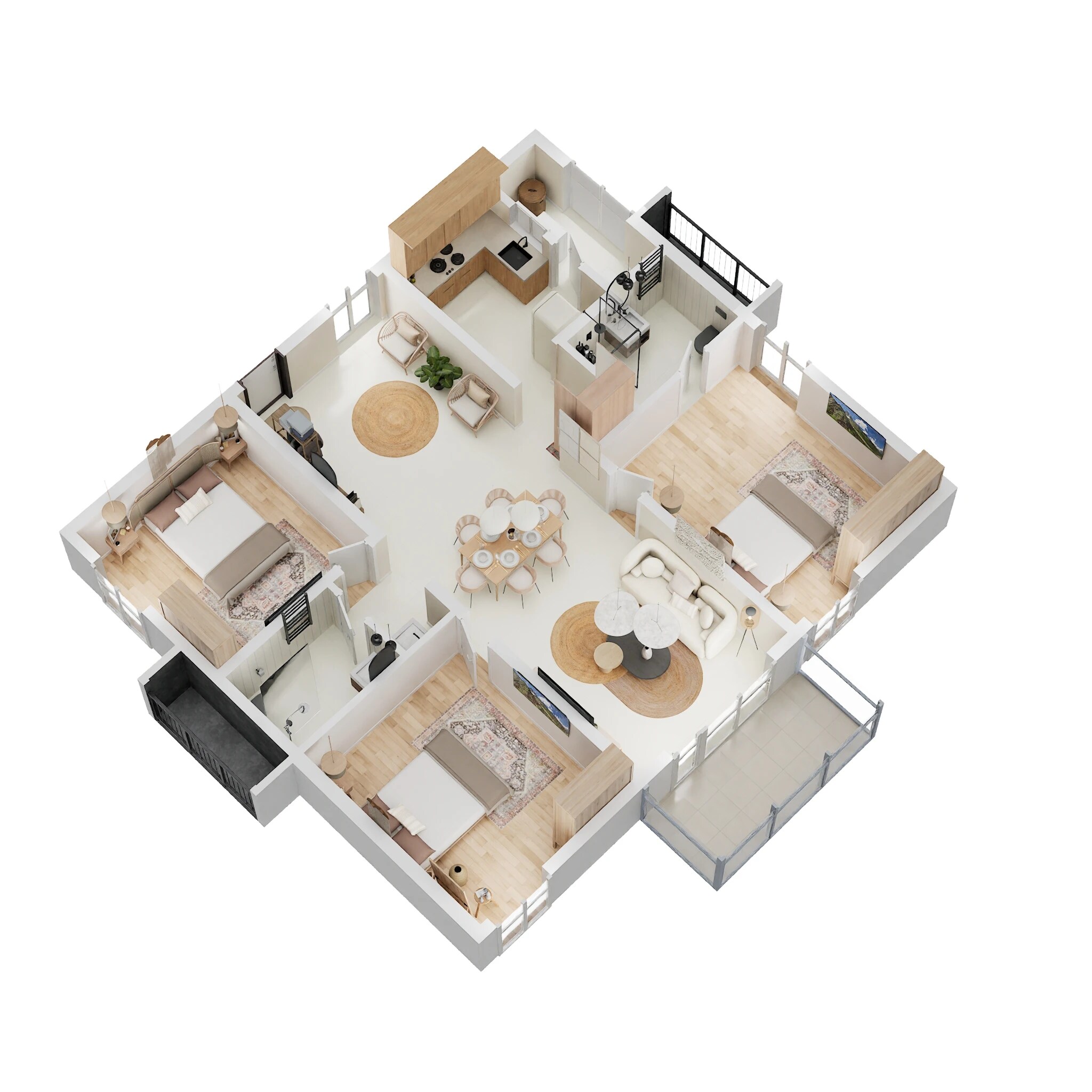 2 BHK 1573 Sq. Ft. Apartment