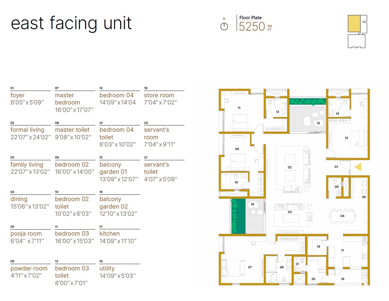 4 BHK 5250 Sq. Ft. Apartment in Myscape Otomo