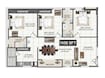 Navya SS Arcadia 3 BHK Layout