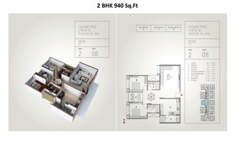  2 BHK Apartment at Pacifica Hill Crest, Gachibowli – for Sale
