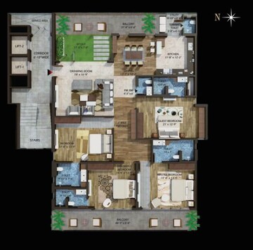  4 BHK Apartment at Phoenix Halcyon, Jubilee Hills – for Sale