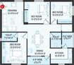 Pooja Sapphire 3 BHK Layout