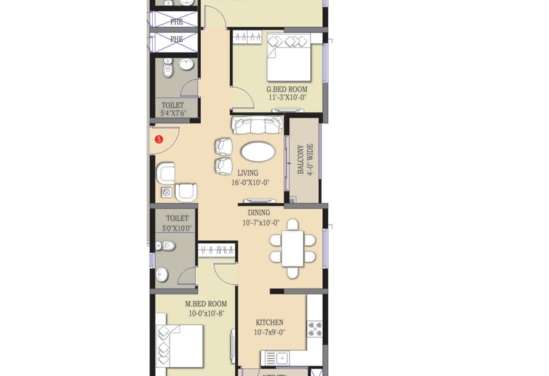 prajay megapolis apartment 3bhk 1483sqft 20200720080754